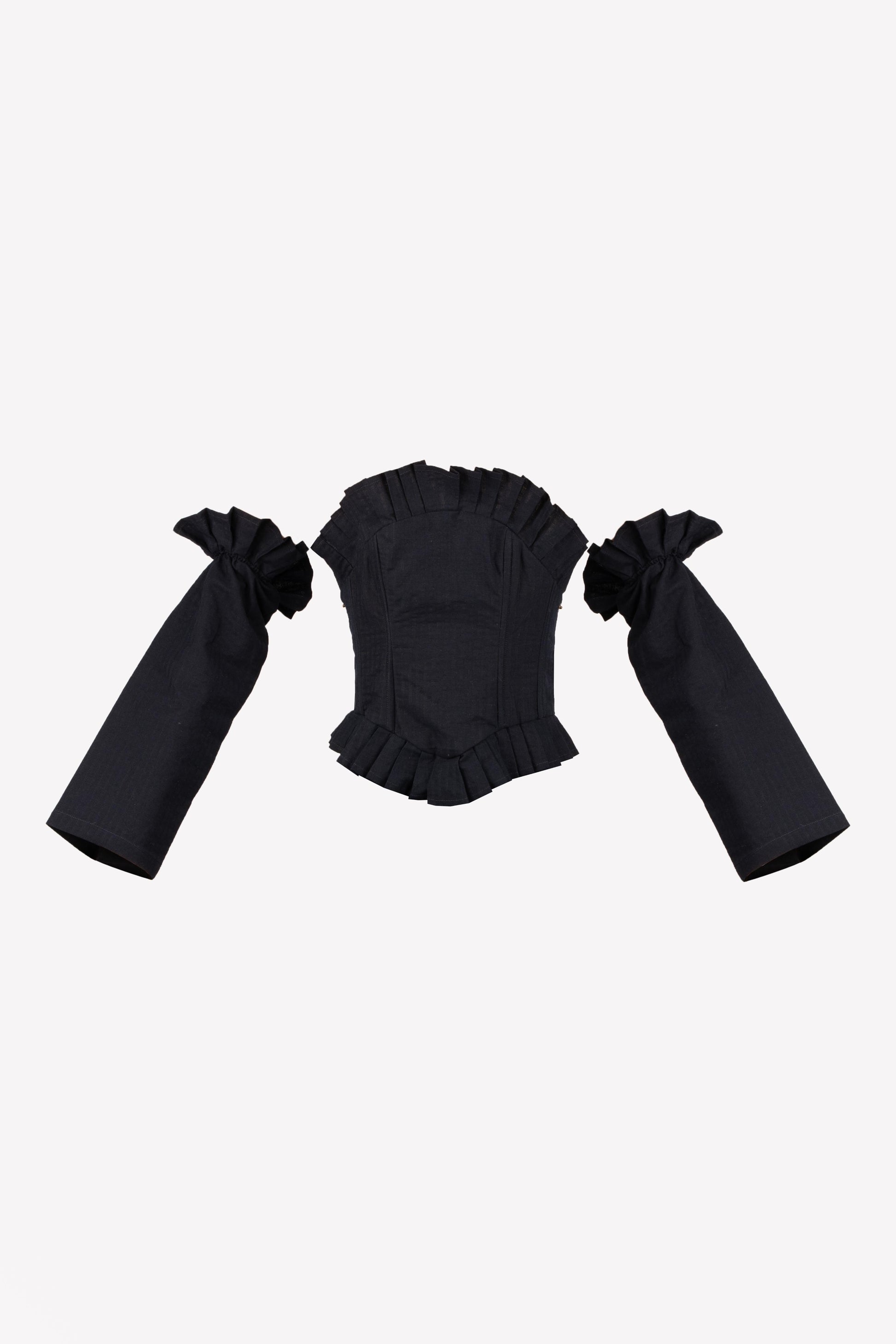 Corset manches détachables mannequin invisible