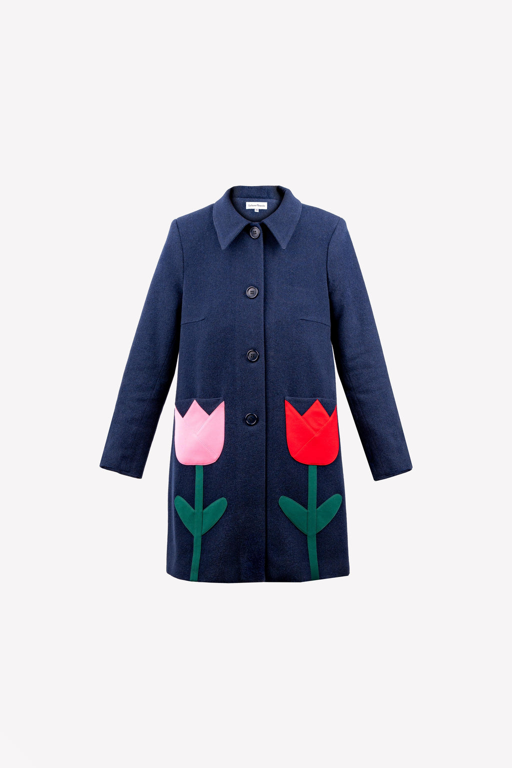 Manteau poches tulipes Maggie 