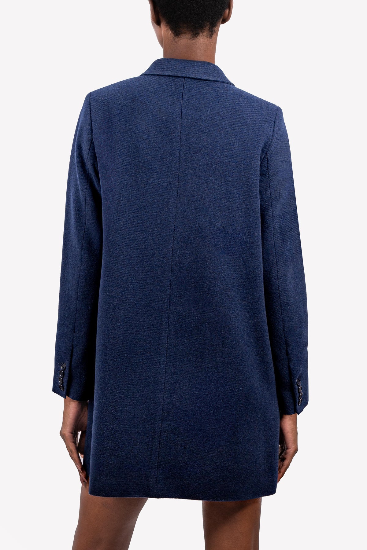 Manteau Maggie à poches tulipe – détail dos