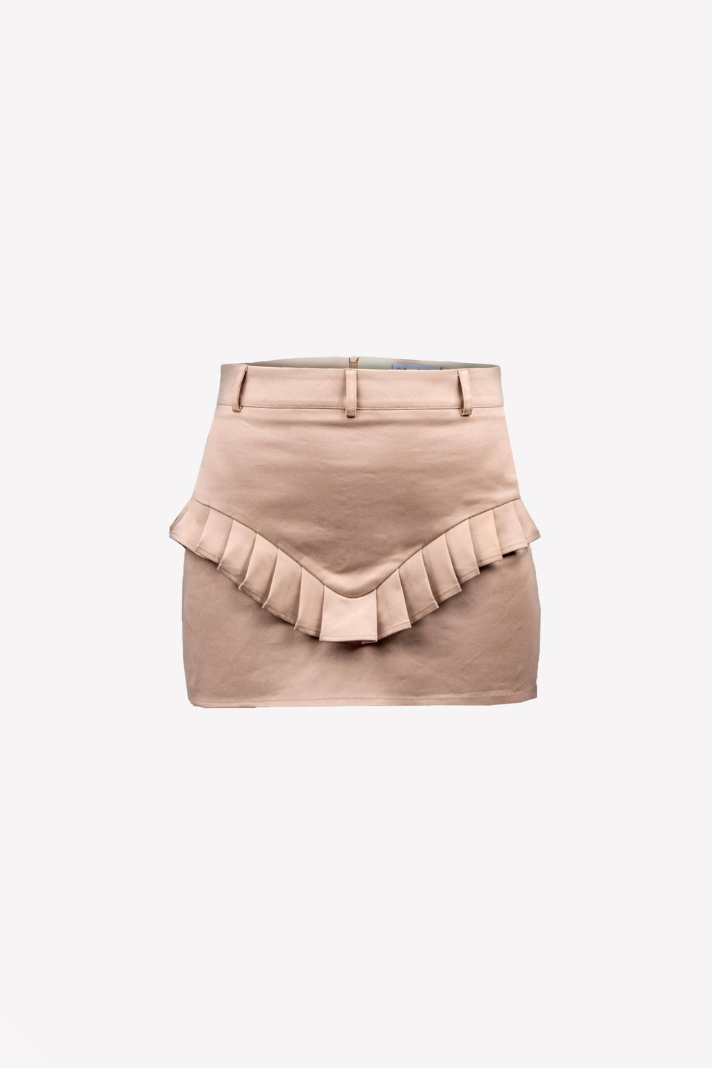 Mini jupe plissé culotte