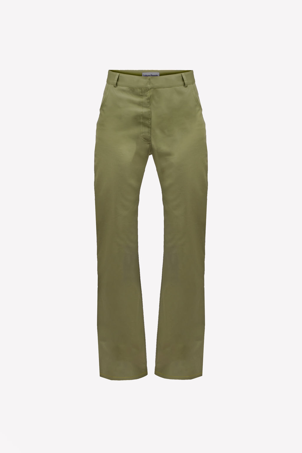 pantalon vert taille haute mannequin invisible
