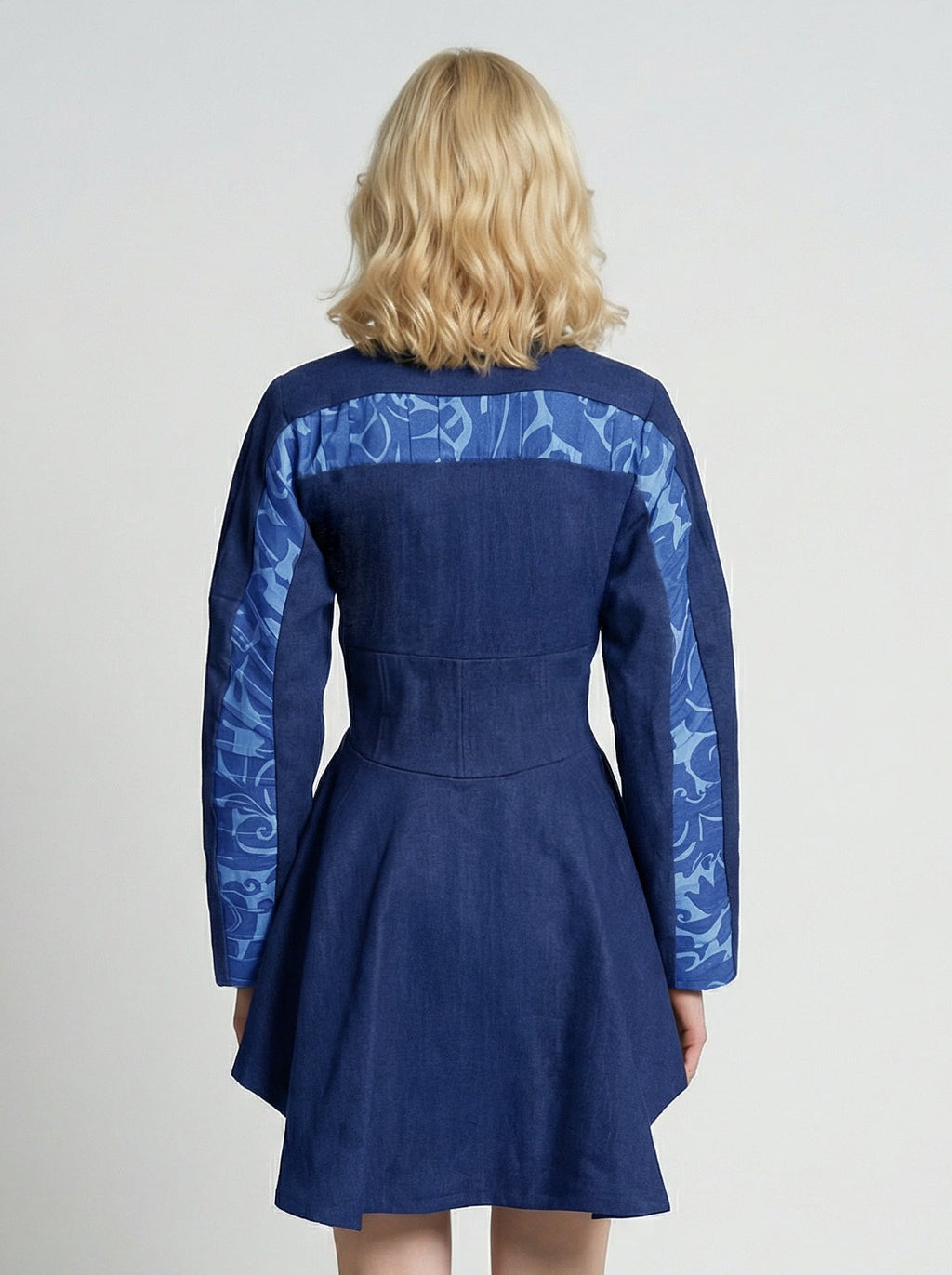 Robe denim upcyclée