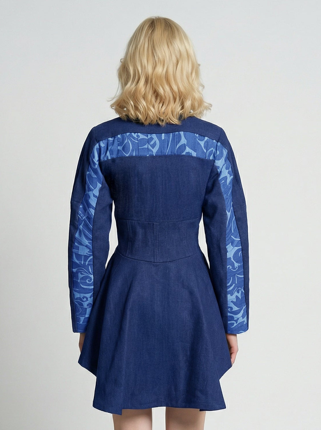 Robe denim upcyclée