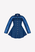 Kacey pintuck shirt dress – product view