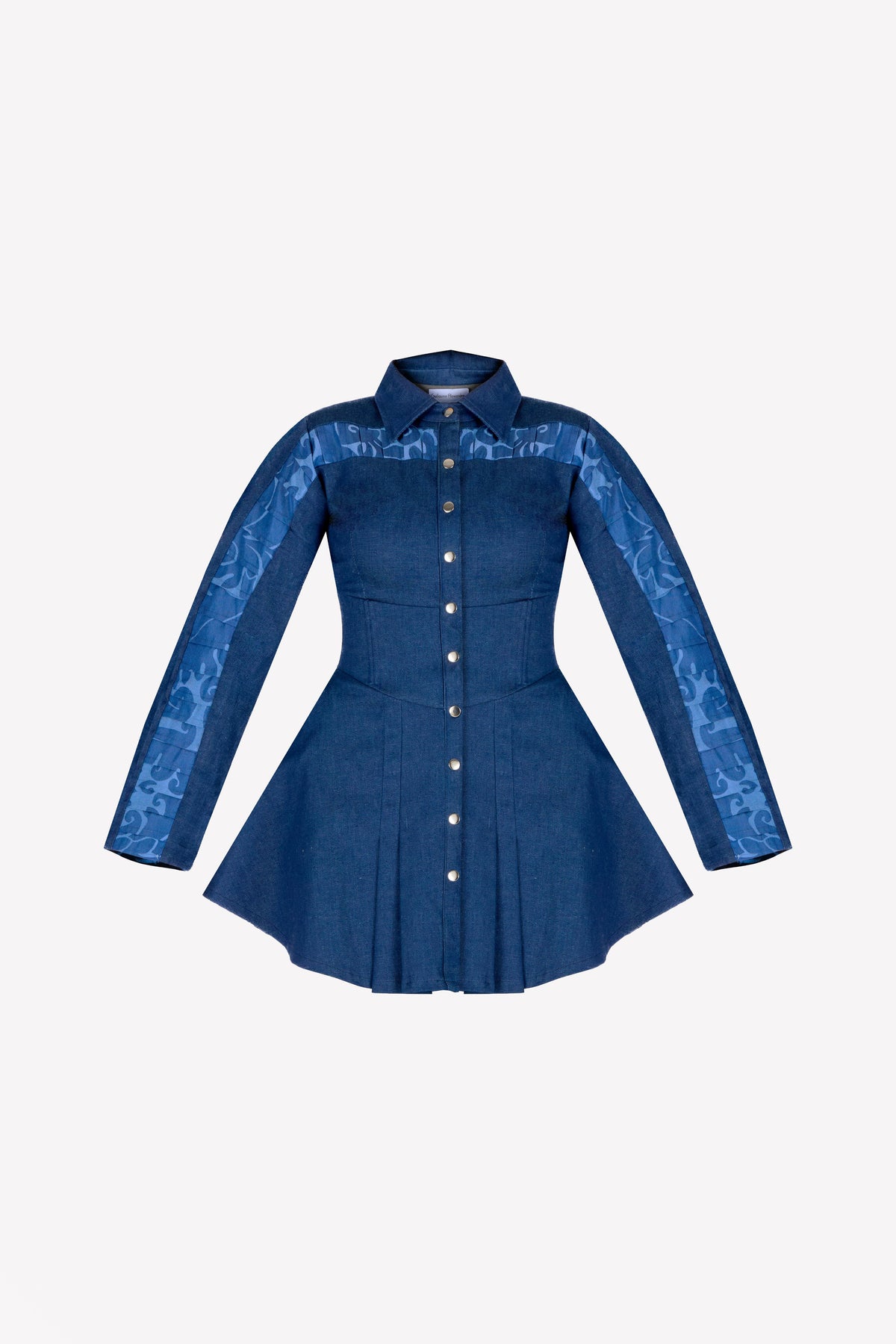 Robe chemise nervurée Kacey – vue produit