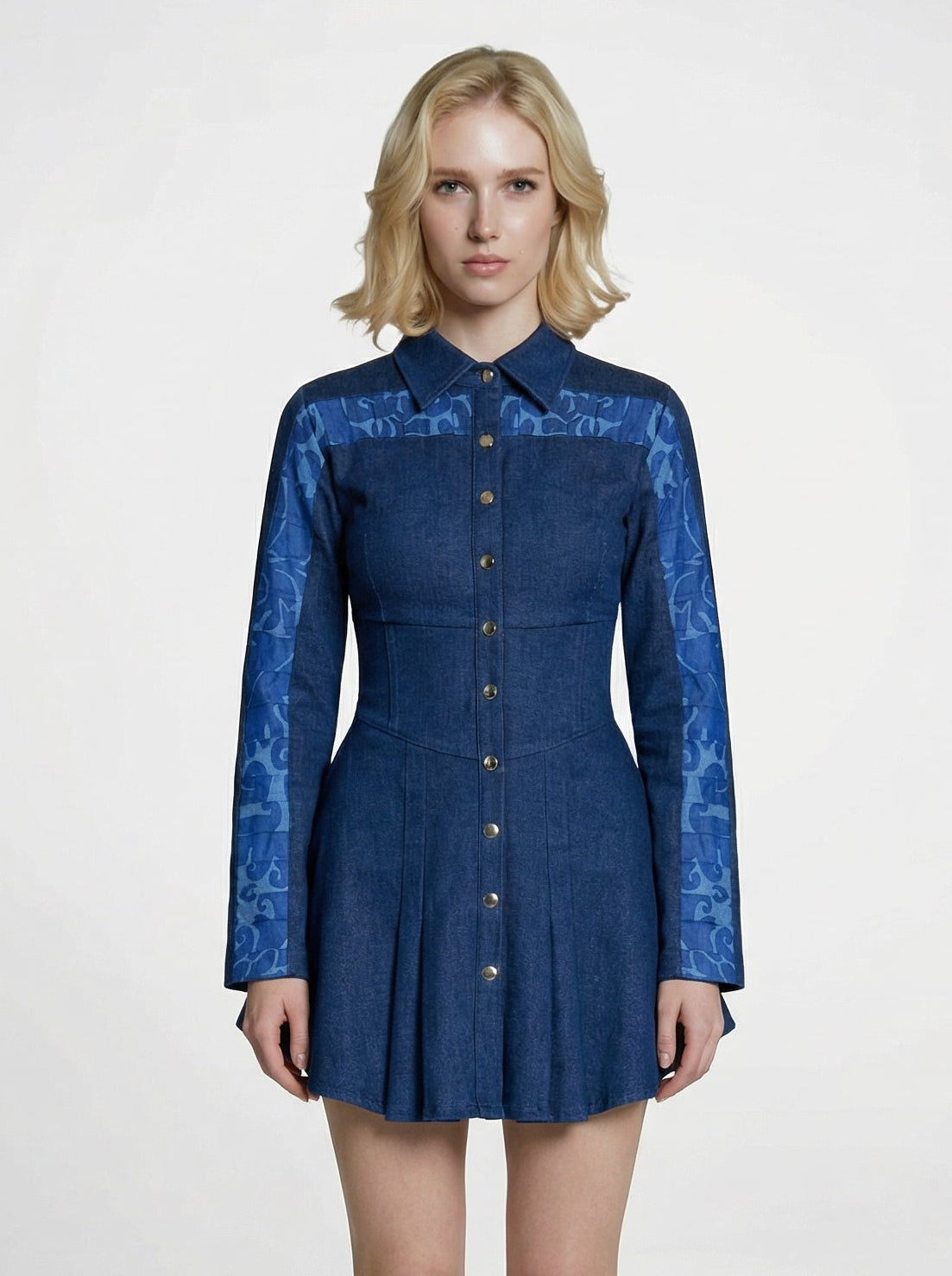 Robe denim upcyclée