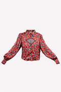 Chemise Angèle imprimée cœurs – vue produit