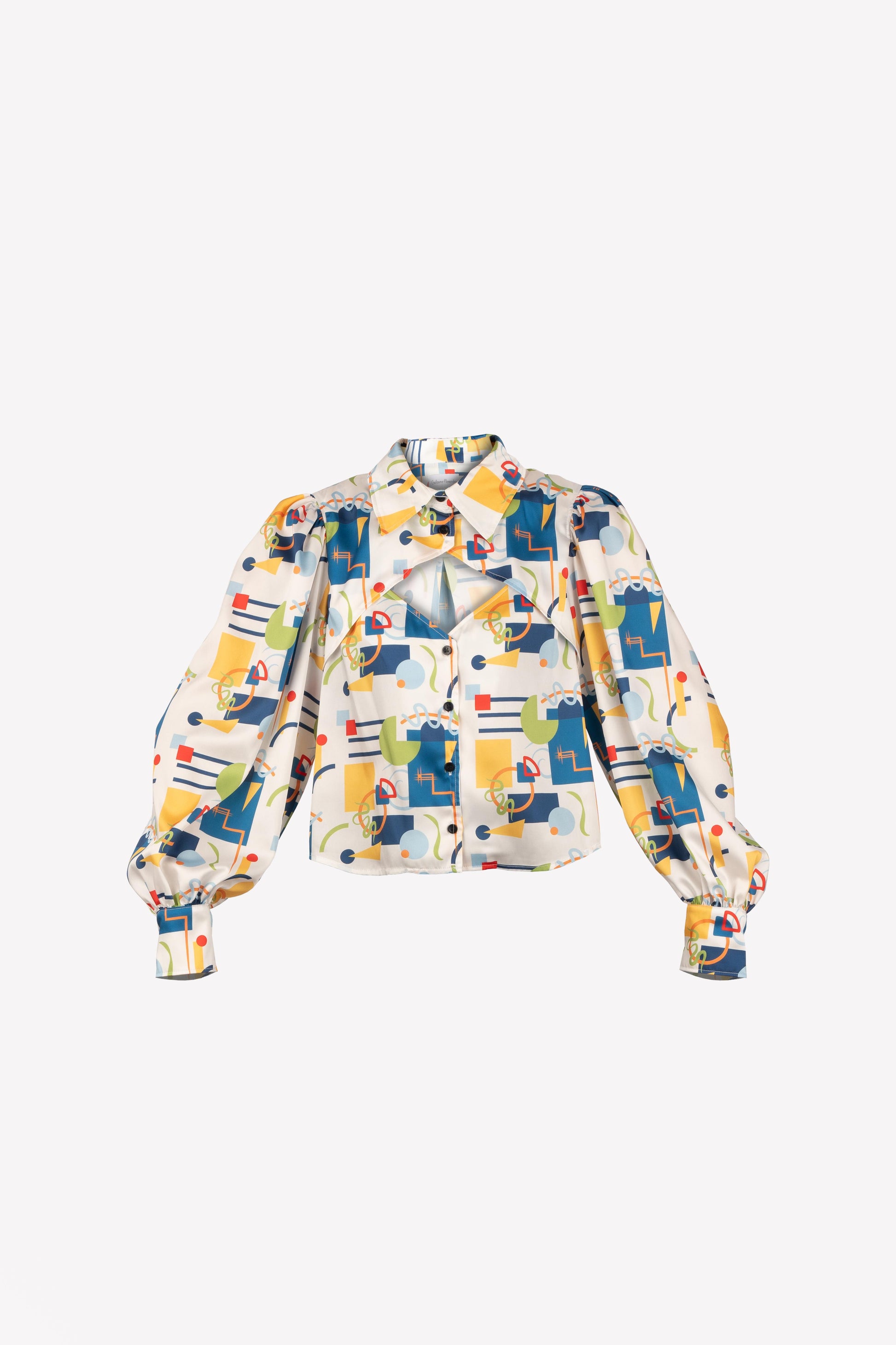 chemise kandinsky manches bouffantes mannequin invisible