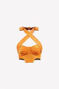 Corset gaufré imprimé Grace – vue produit