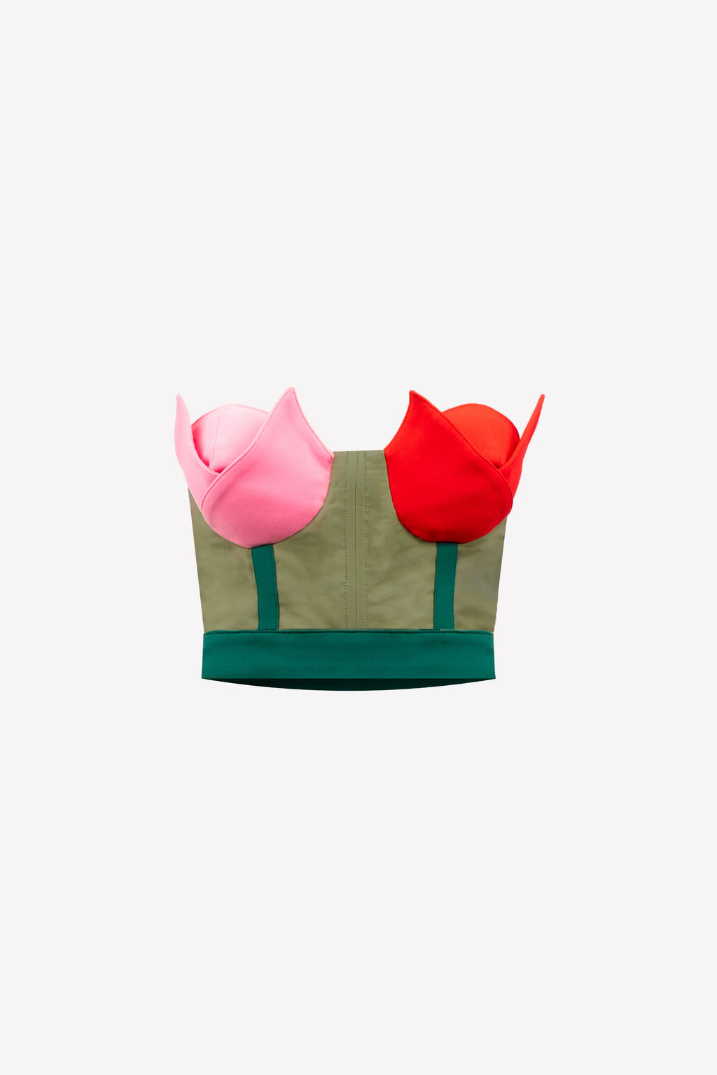 corset tulipes mannequin invisible