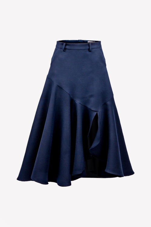 Lavinia godet midi skirt – product view