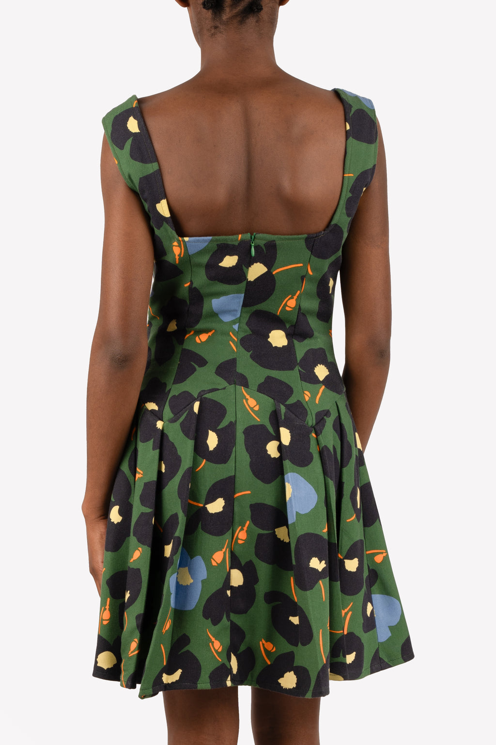 robe corset tissu kenzo zoom dos