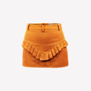 Mini Jupe Karen Gaufré